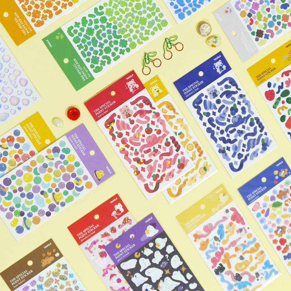 더스페셜 컨페티스티커