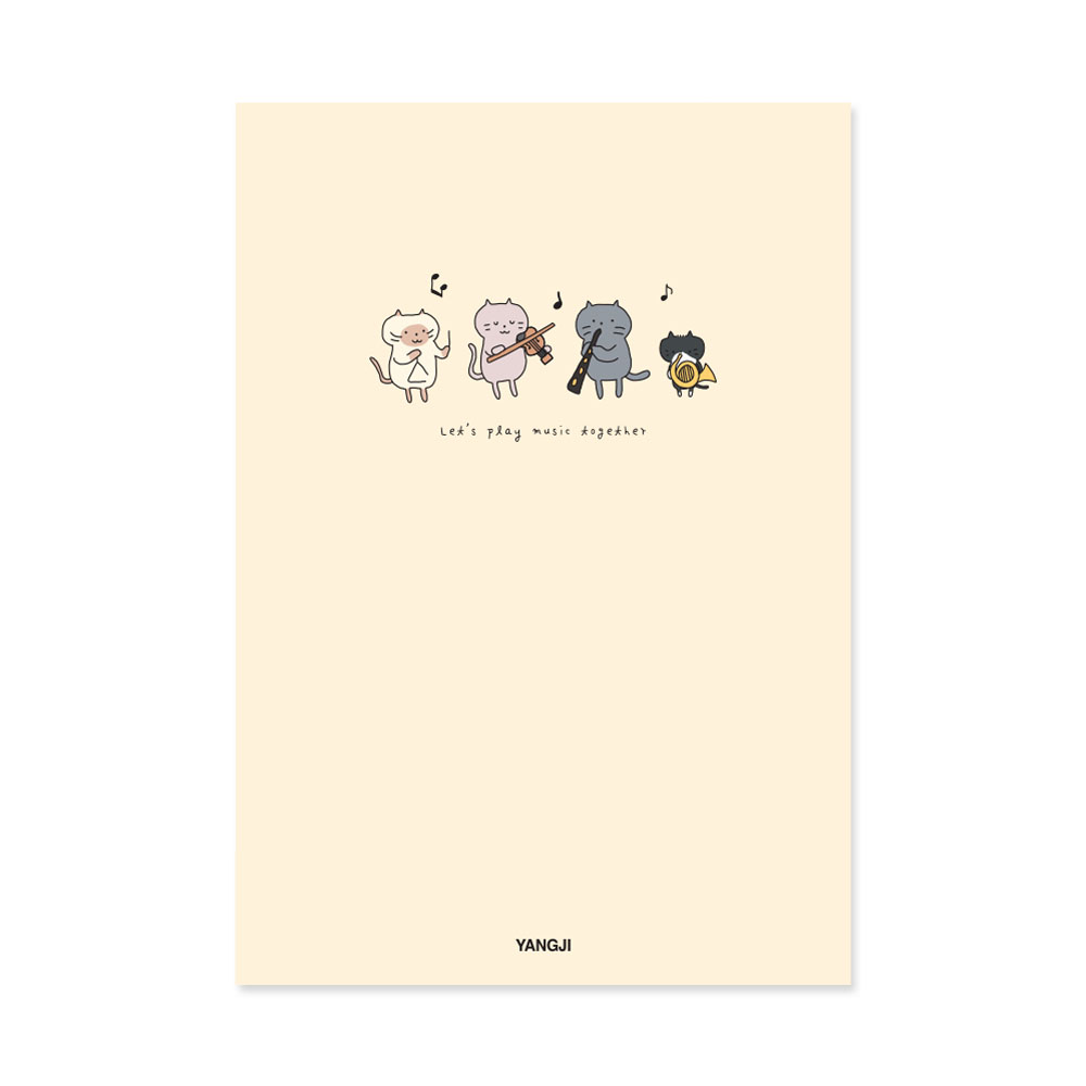 신학기노트(음악) *디자인별 최소구매수량 : 10개(권)*