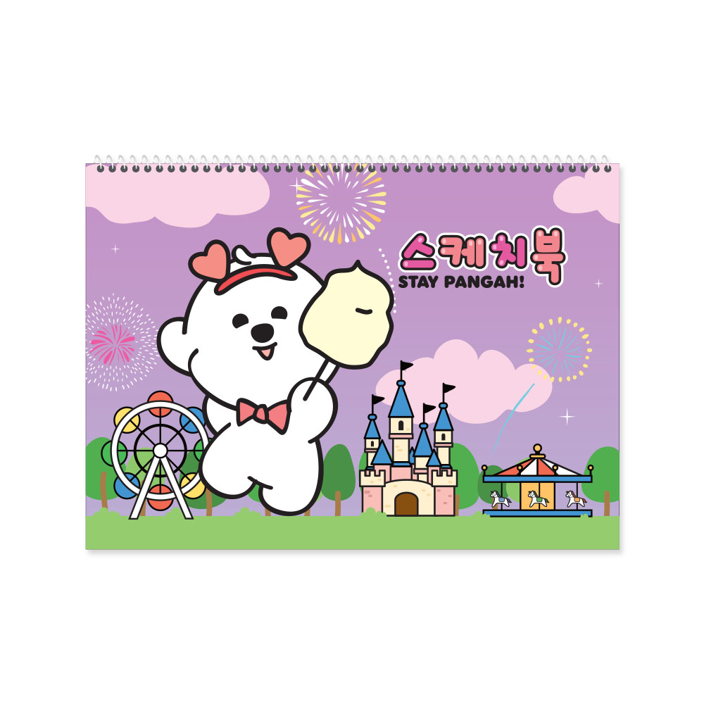 *NEW* 기다려빵아 스케치북2000(여아용)