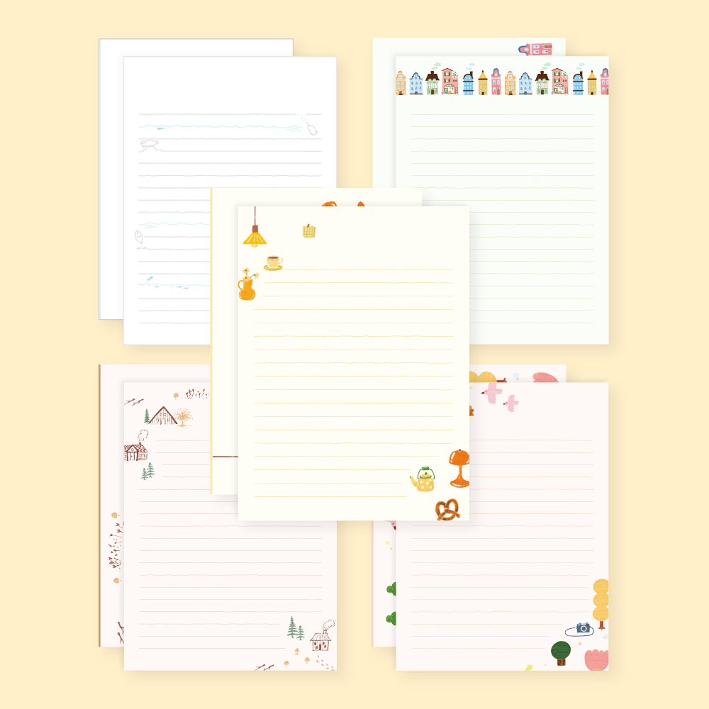 더스페셜 편지지세트 - L