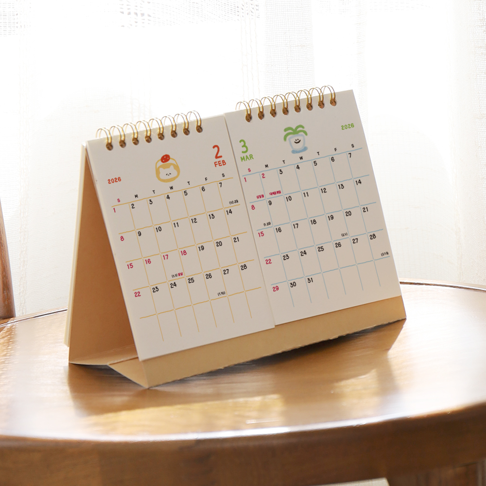 2026 메모X카렌다