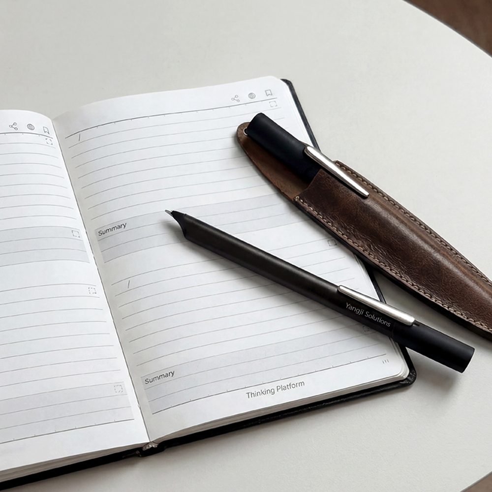 양지솔루션 가죽 펜홀더