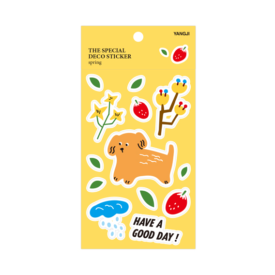 더스페셜 데코스티커-스프링