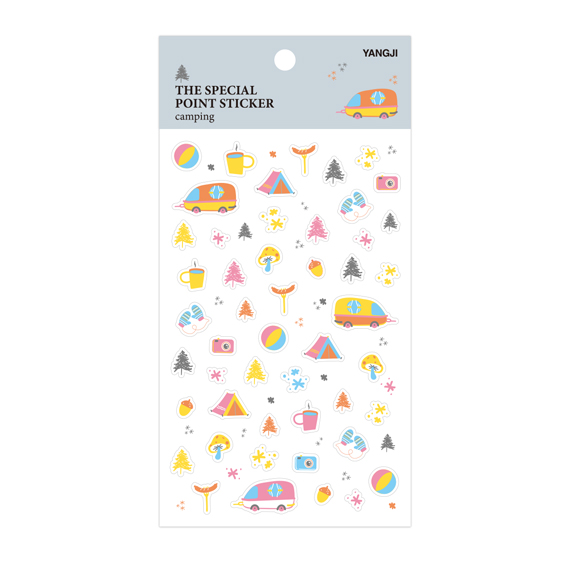 더스페셜 포인트스티커-캠핑