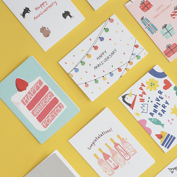 더스페셜 기념일카드 가로형